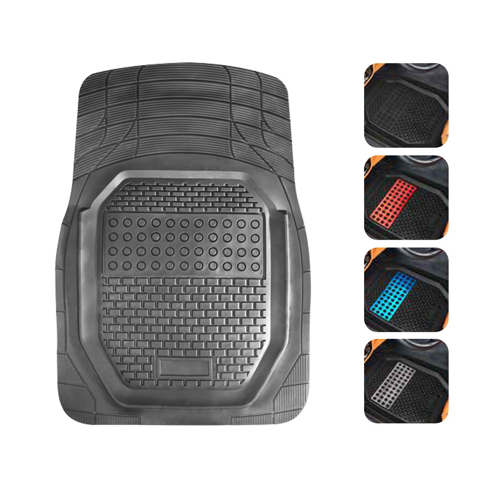 Hasirlı 3D Havuzlu Siyah Oto Paspası