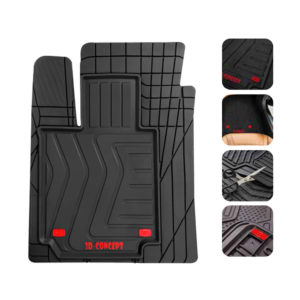 Vega 3D Concept Havuzlu Siyah Oto Paspası