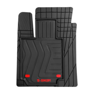 Alternative view of Vega 3D Concept Havuzlu Siyah Oto Paspası